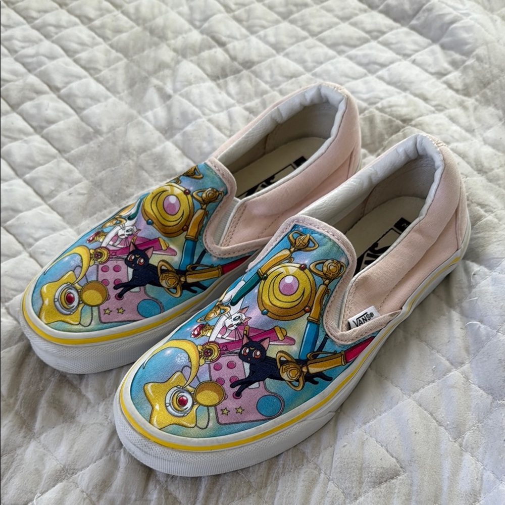 Vans Sailor Moon Cat and Wand Sneakers - Picture 3 of 9